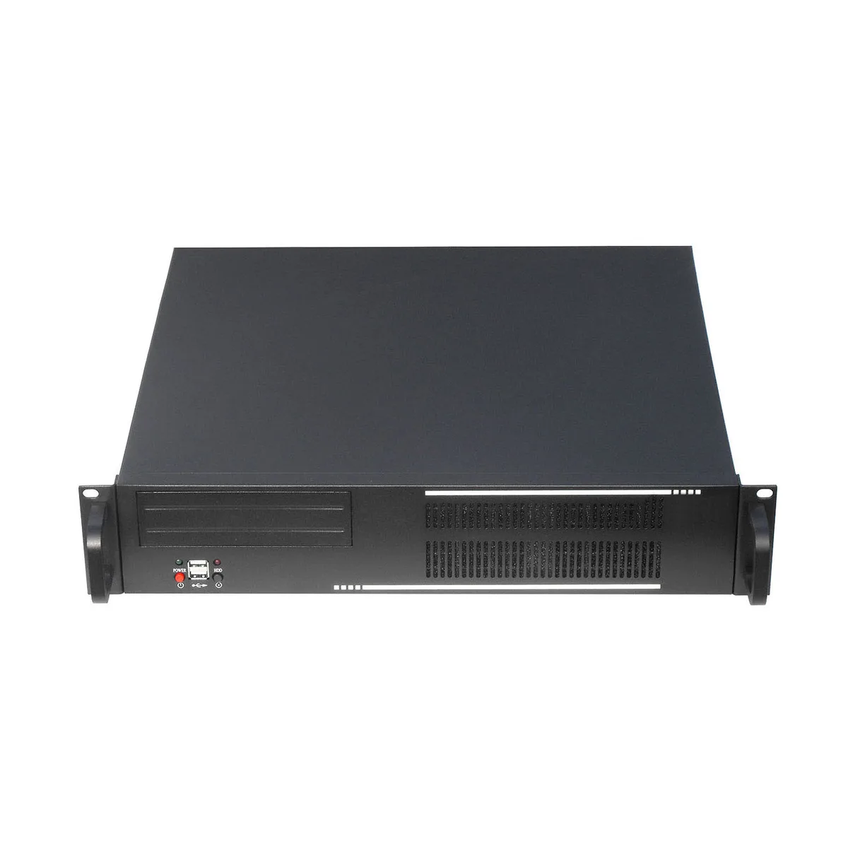 Shenzhen Junxiangcheng Technology Co., Shenzhen Junxiangcheng Technology Co., 2U 19-inch Rackmount Server Chassis 4×3.5" Bay 2×80mm Fan — ürün fotoğrafı