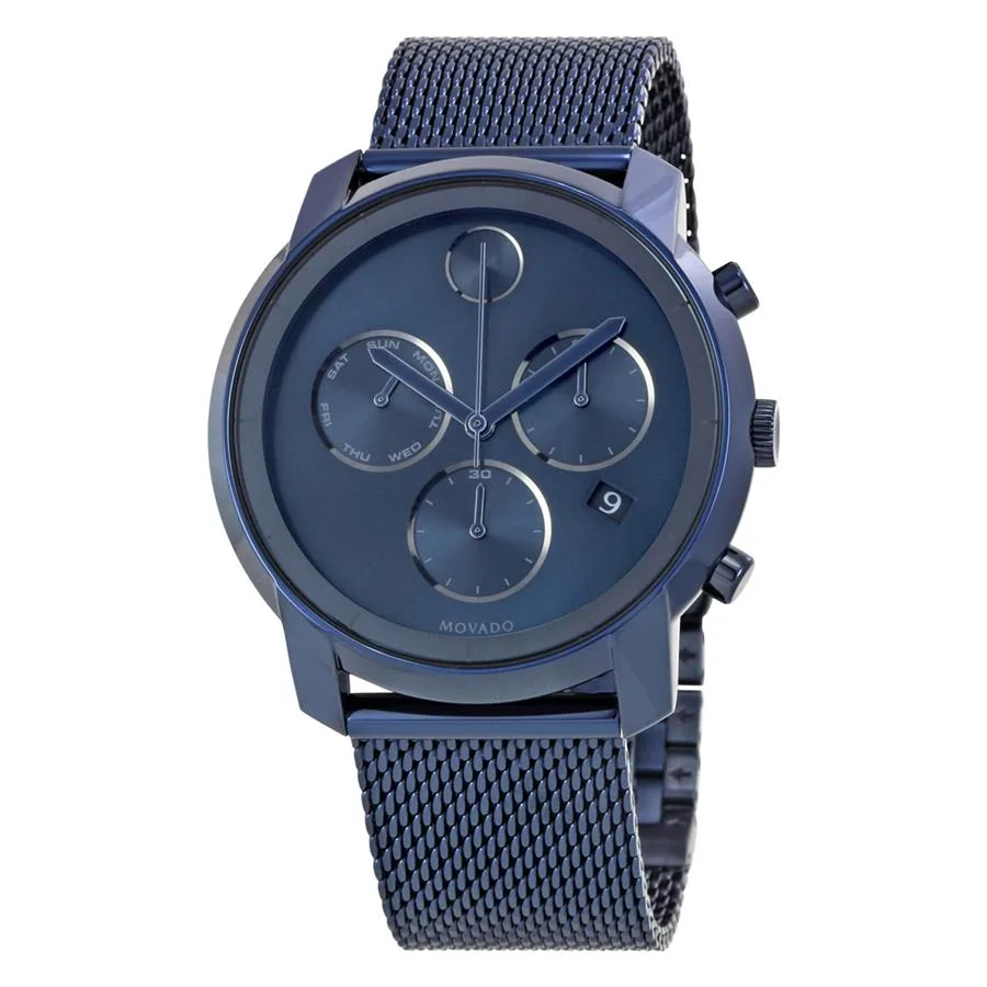 Movado Movado Bold 3600403 Blue Chronograph Watch 44mm — product photo