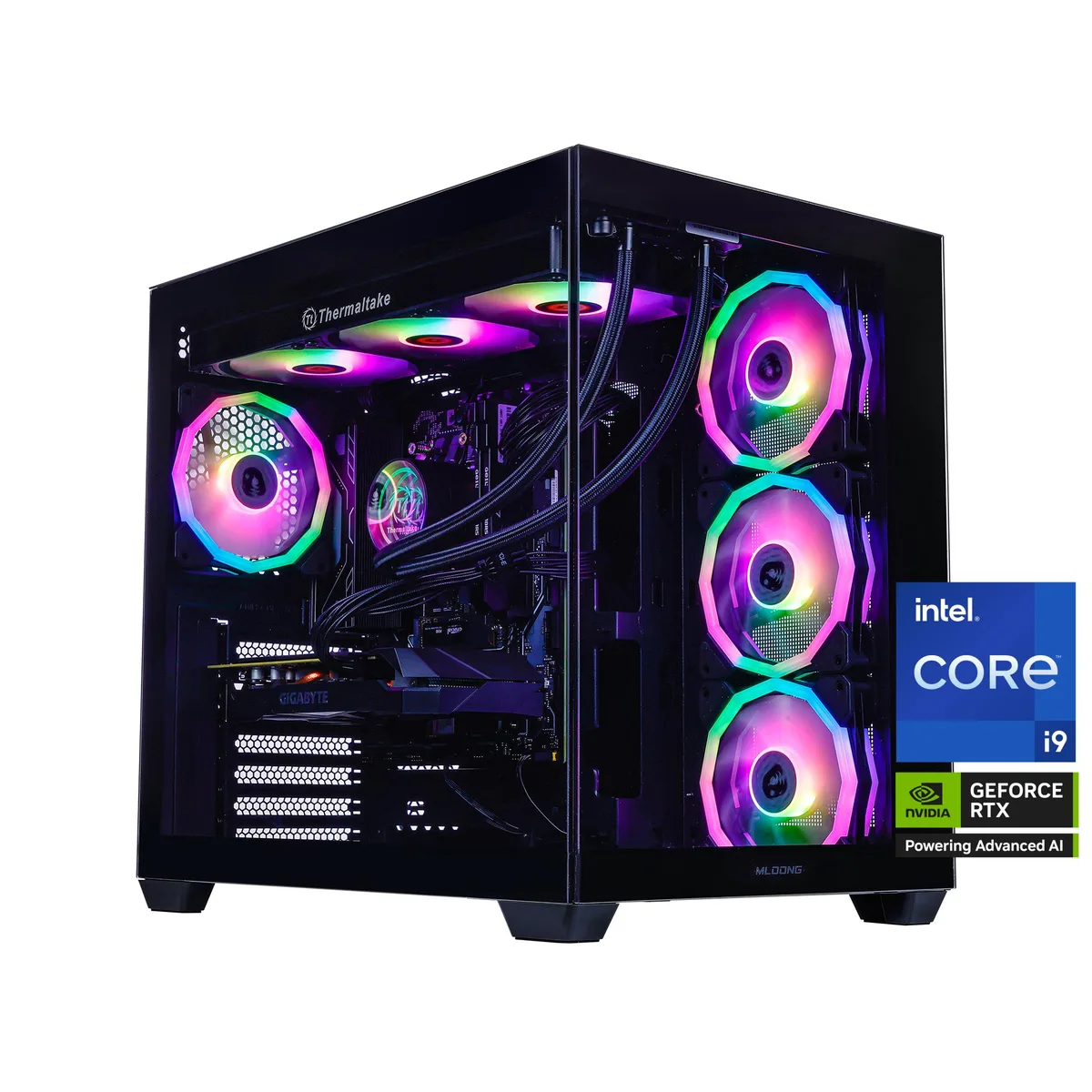 MLOONG MLOONG X-Dragon gaming PC i9-14900KF RTX 5080 64GB 2TB — product photo