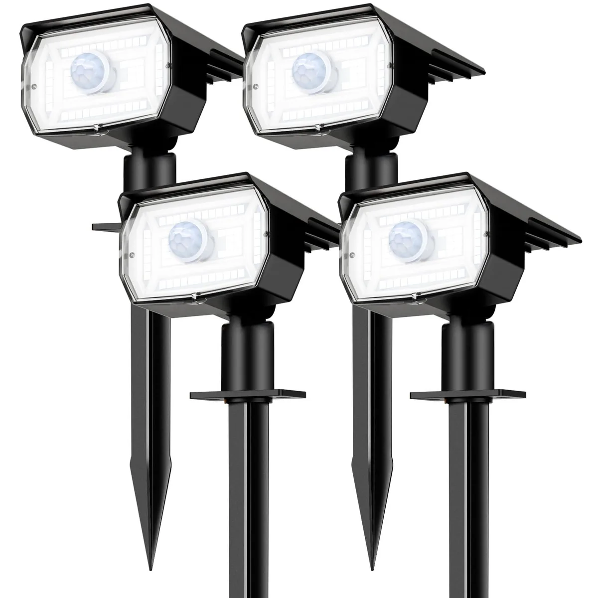 Nipify 4 Pack 56 LED Solar Spot Lights Cool White — termékfotó