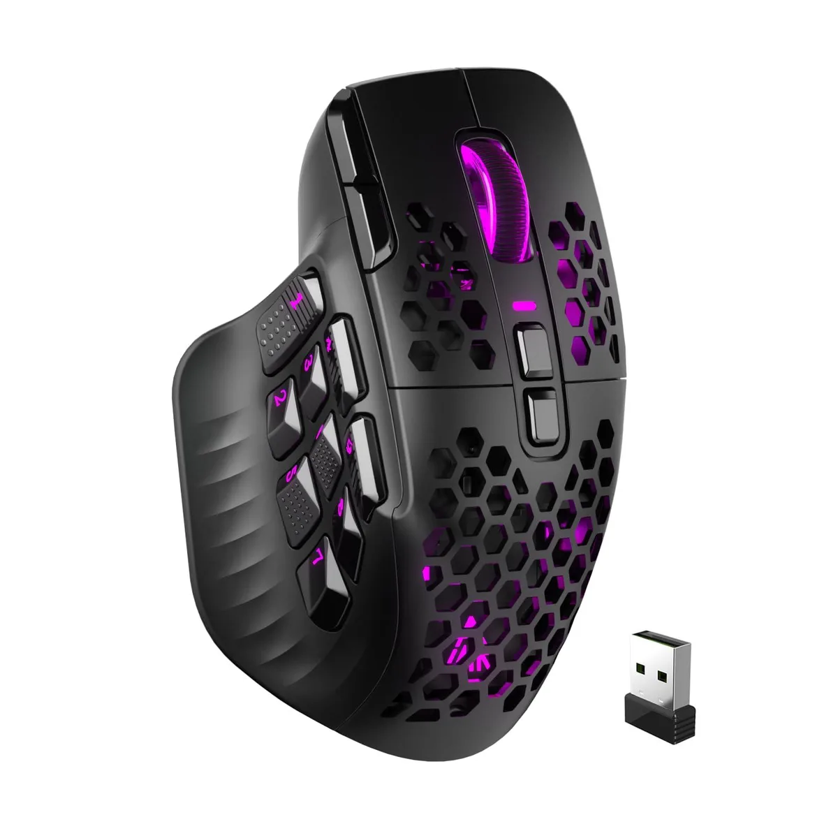 SOLAKAKA SM809 PRO Gaming Mouse 16 Buttons 24000 DPI Black — zdjęcie produktu
