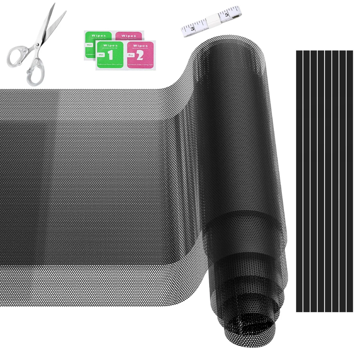  INITMMO 1200x300mm Magnetic Dust Filter 2-Pack Black — foto del producto