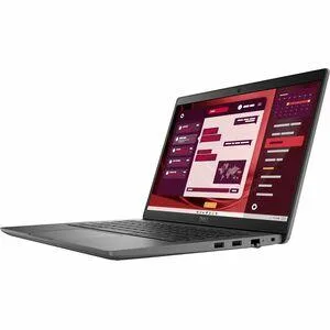 Silver 14.0 inch business laptop closed lid matte finish