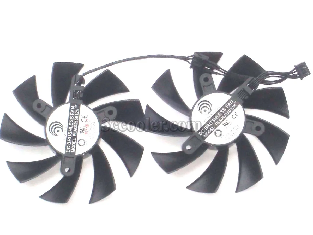 OEM Industries OEM Industries PLA09215B12H 12V 0.55A 4-pin fan for EVGA GTX 760 ACX — ürün fotoğrafı