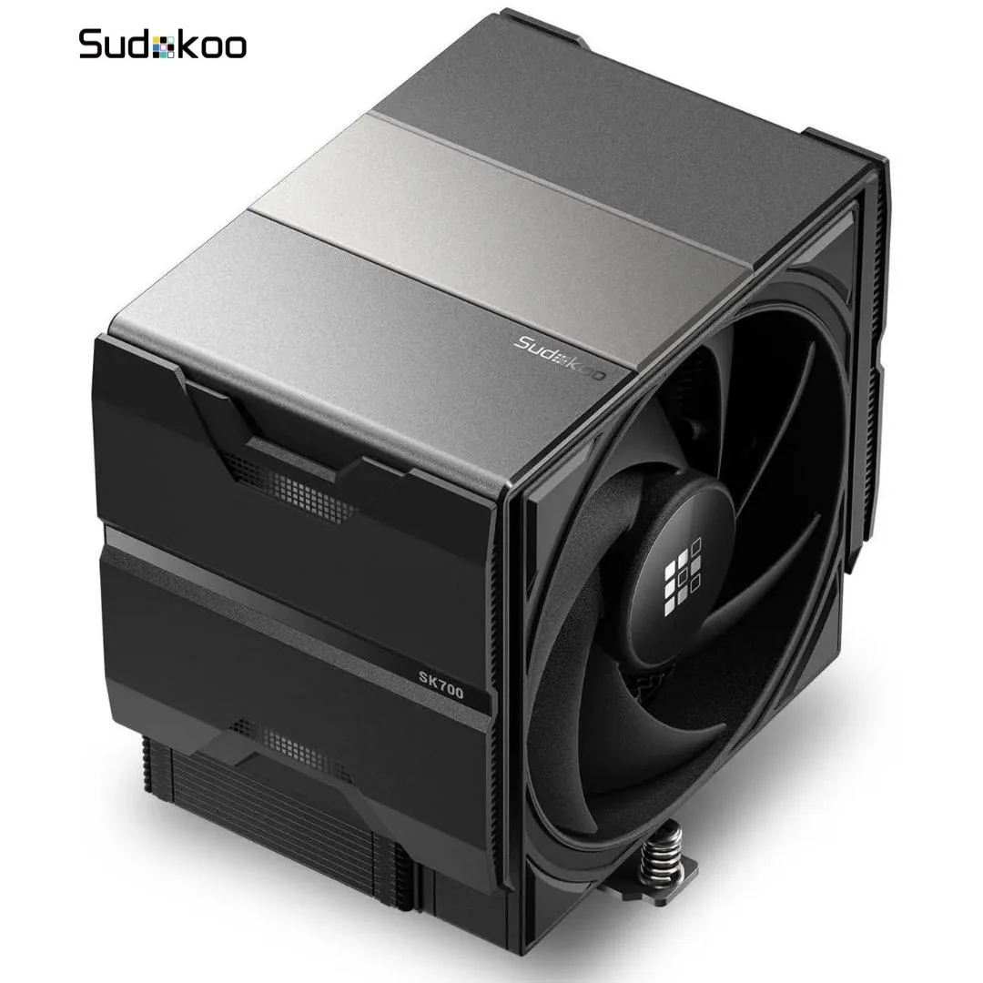 Sudokoo Sudokoo SK700 US CPU cooler AM5 7 heatpipes 120mm PWM fan — photo du produit