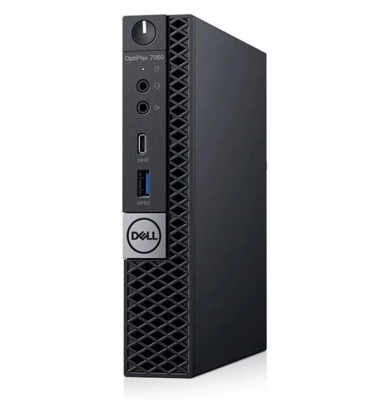 Small black rectangular micro desktop unit