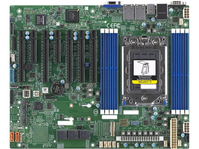 Supermicro Supermicro MBD-H12SSL-I-B EPYC 7002/7003 SP3 2TB DDR4 3200 5 PCIe 4.0 x16 server motherboard — ภาพสินค้า