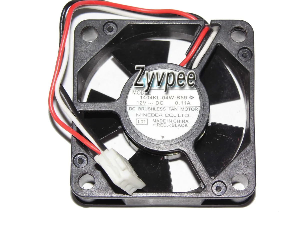 Zyvpee Zyvpee 1404KL-04W-B59 L01 35 mm 12 V 3-pin case fan — صورة المنتج