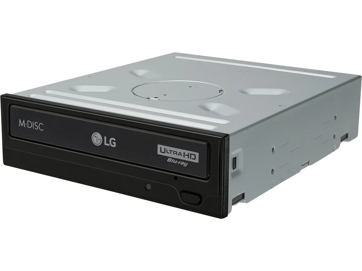 LG Electronics LG Electronics WH16NS60 blu-ray burner 16X BD-R UHD 12X BD-ROM 16X DVD-ROM 48X CD-ROM 4MB cache SATA internal — foto produk