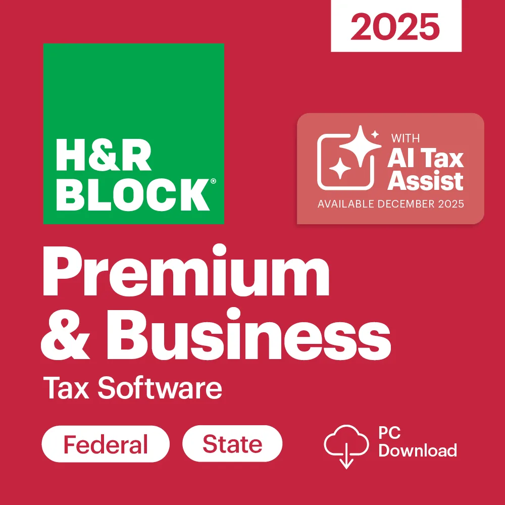 H&R Block H&R Block 1116800-25 Premium & Business 2025 accounting software — 商品写真