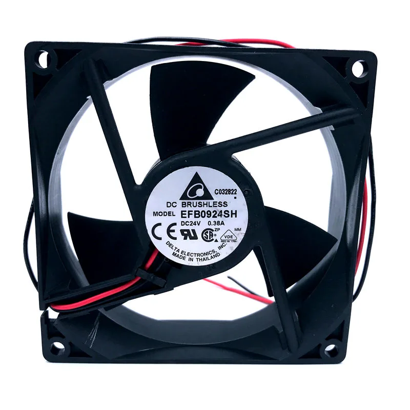 SXDOOL SXDOOL EFB0924SH 92mm 24V 0.38A 2 Ball Case Fan — صورة المنتج