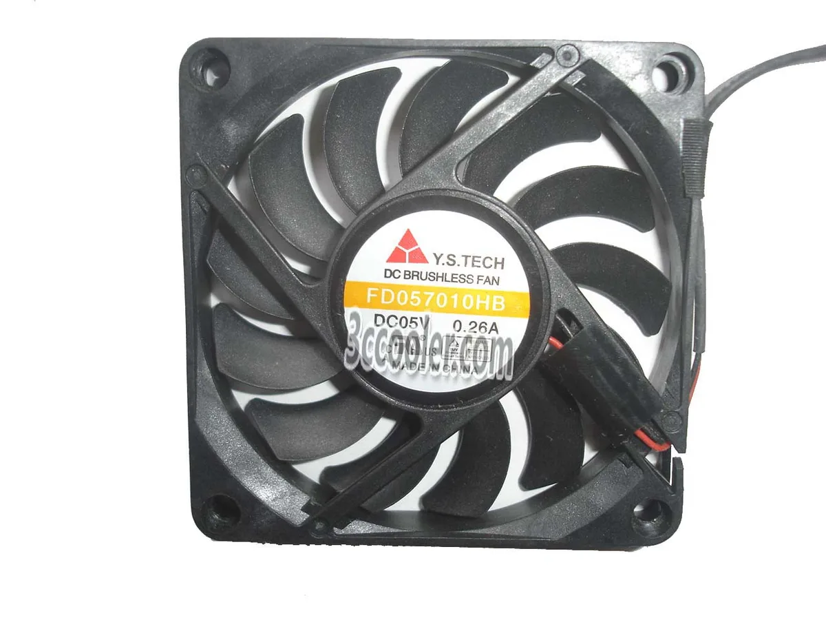 OEM Industries OEM Industries FD057010HB 70mm 5V 0.26A 2-pin CPU cooler — صورة المنتج