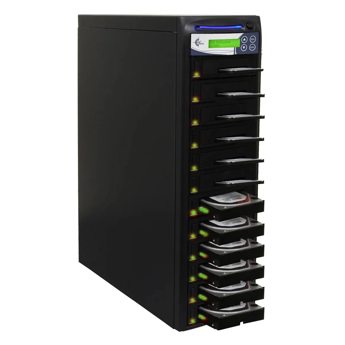 EZ Dupe, Inc. EZ Dupe, Inc. H11HSATB 1-to-11 SATA Duplicator — toote foto
