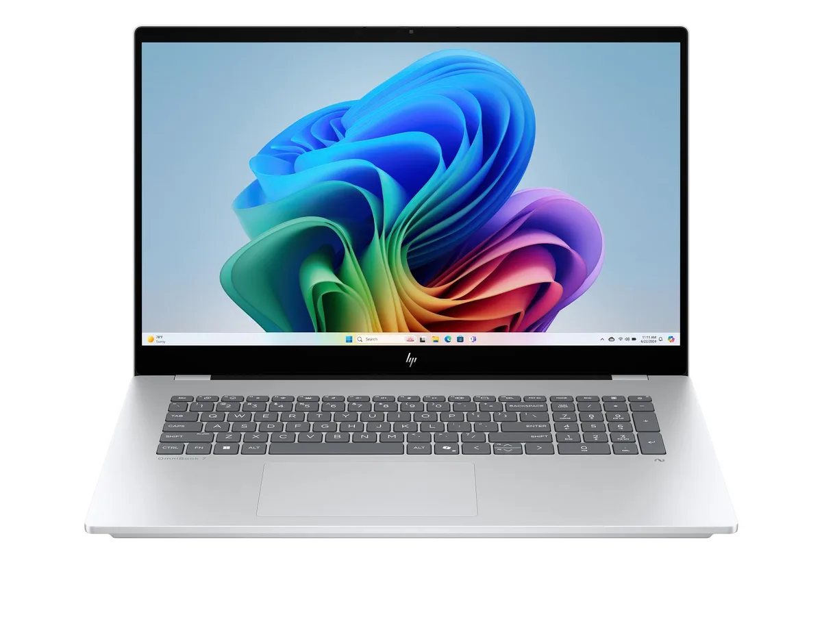 HP HP OmniBook 7 laptop Intel Core Ultra 5 226V 16 GB 512 GB 17.3" FHD touch — produktbilde
