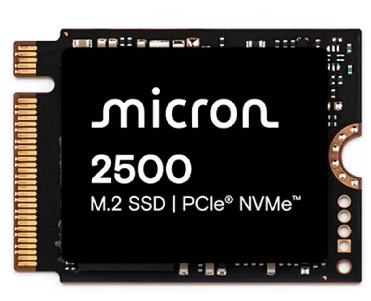 Micron Micron 2500 1TB 2230 enterprise SSD — photo du produit