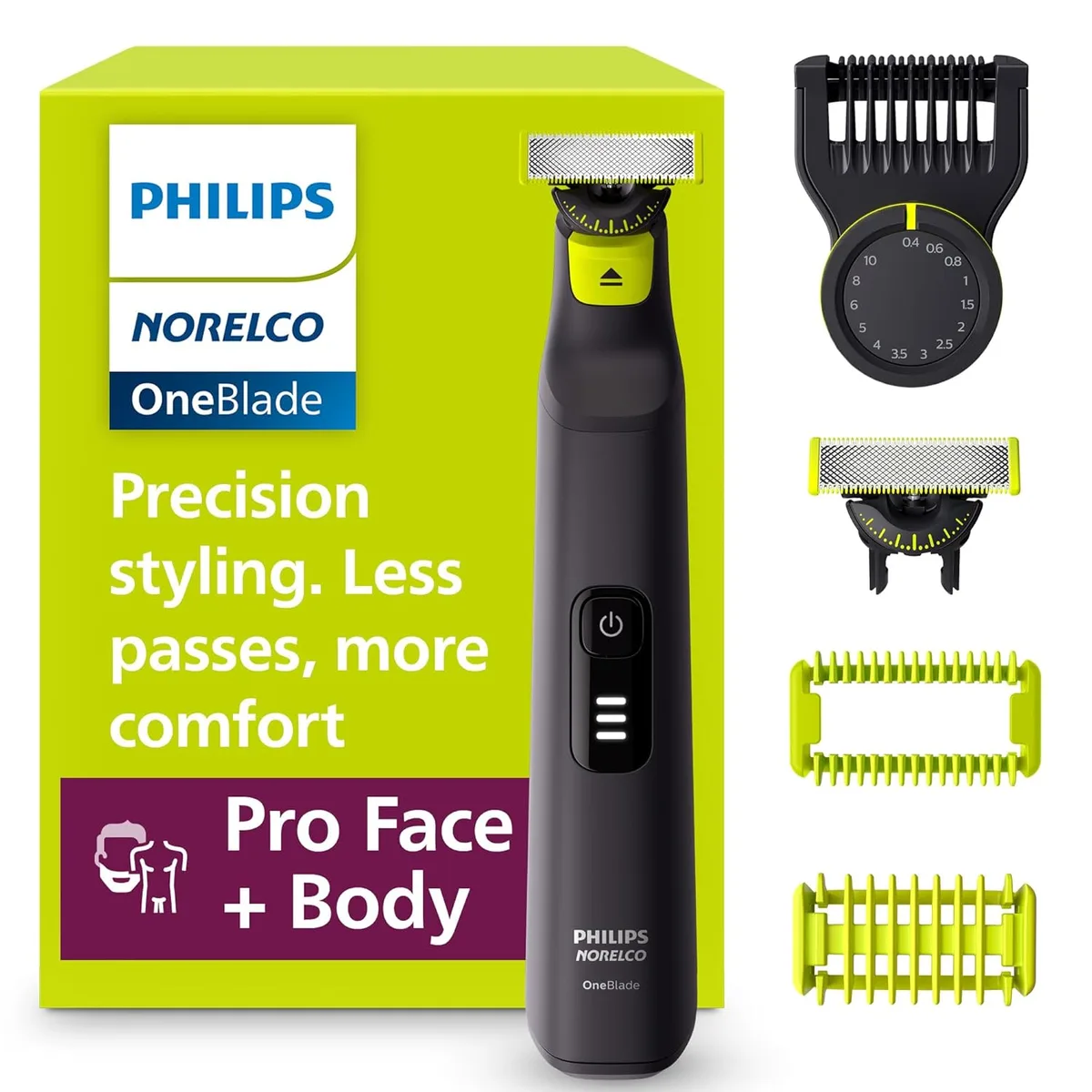 Norelco Norelco OneBlade 360 Pro QP6542/70 Face & Body Trimmer — product photo