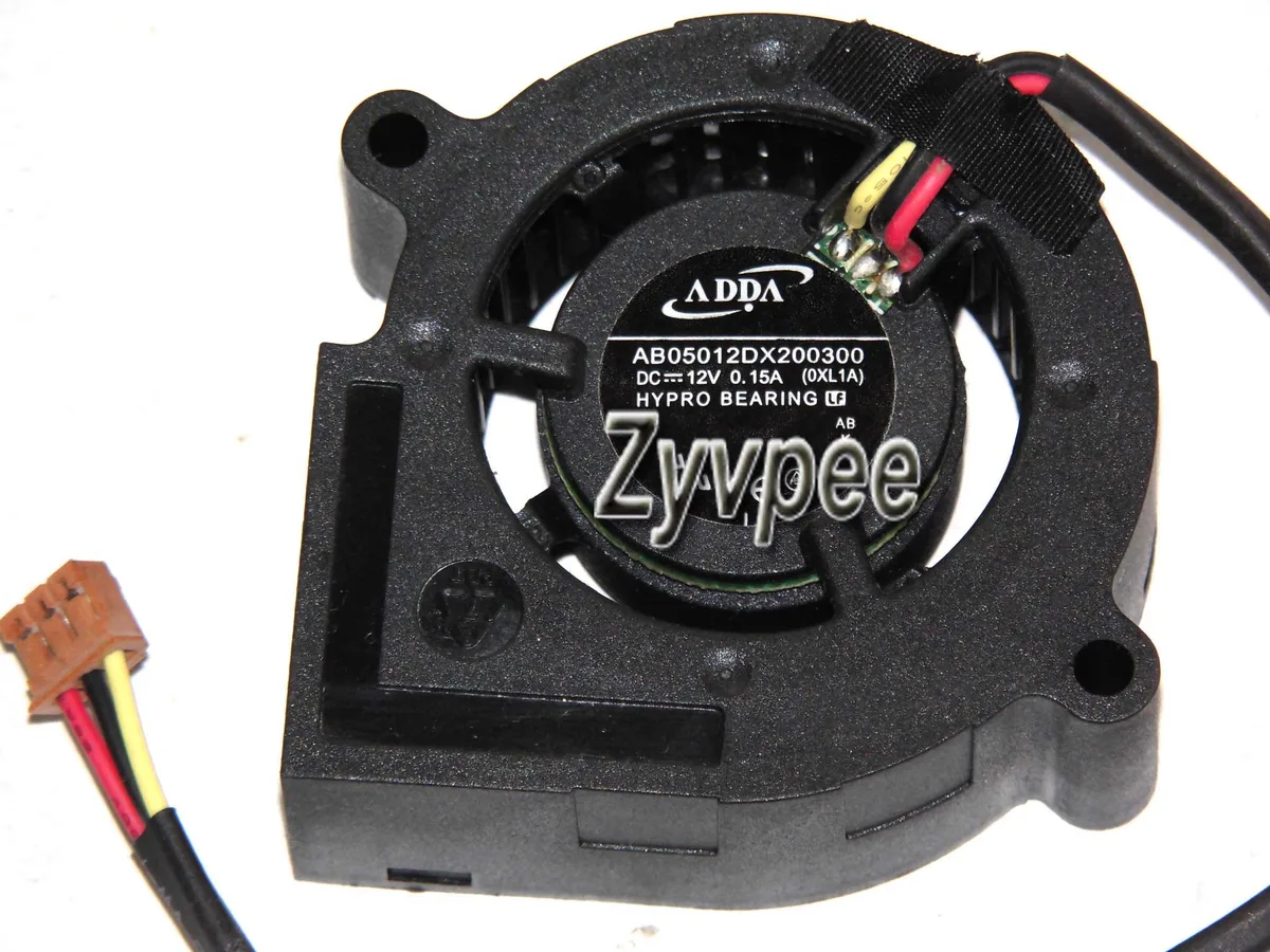 Zyvpee Zyvpee AB05012DX200300 50x20mm 12V 0.15A 3-pin case fan — foto produk