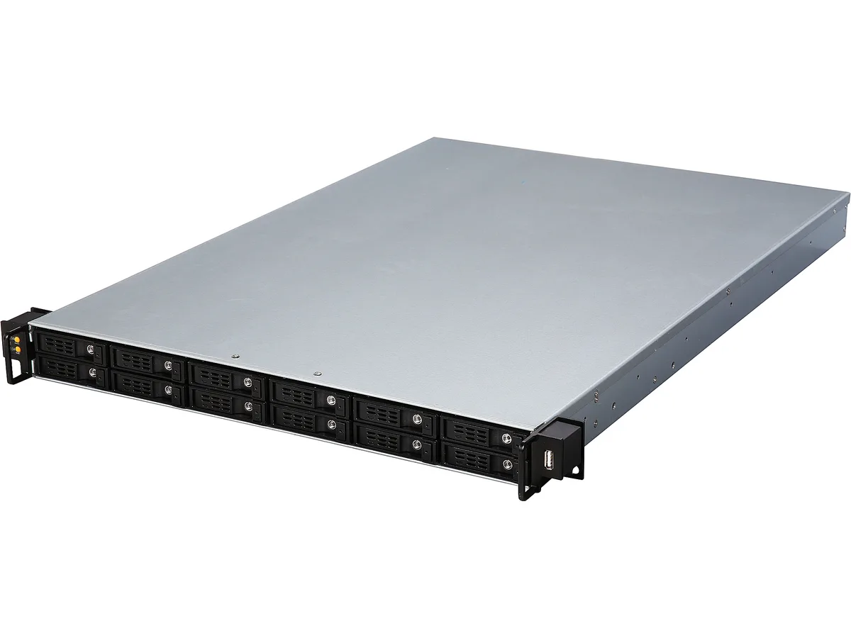 Athena Power Athena Power RM-1U1122HE12 1U 12-bay E-ATX server chassis — fotografija proizvoda