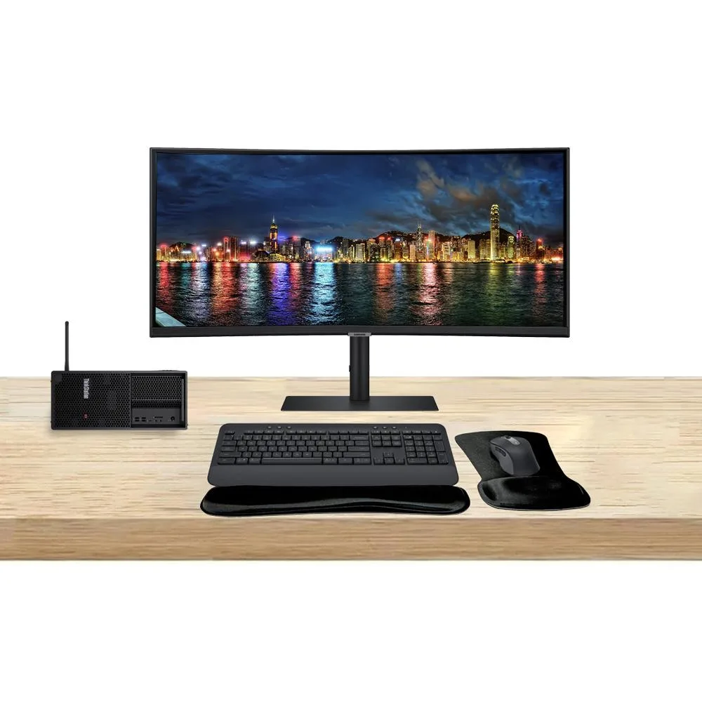 Lenovo Lenovo ThinkStation P3 Tower i7 32GB 1TB T1000 8GB ViewFinity 49 MK650 — 제품 사진