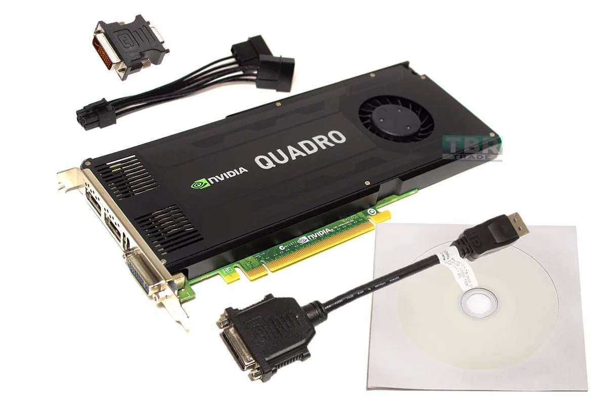 PNY Technologies, Inc. PNY Technologies, Inc. 5.0 NVIDIA Quadro K4000 3GB graphics card — photo du produit