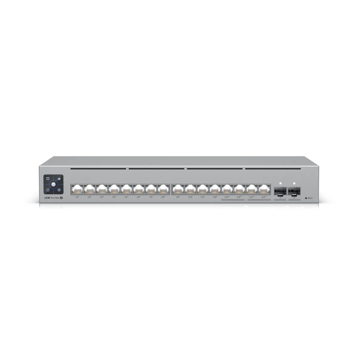 Ubiquiti Networks Ubiquiti Networks USW-Pro-Max-16-PoE 16-port Layer 3 network switch — termékfotó