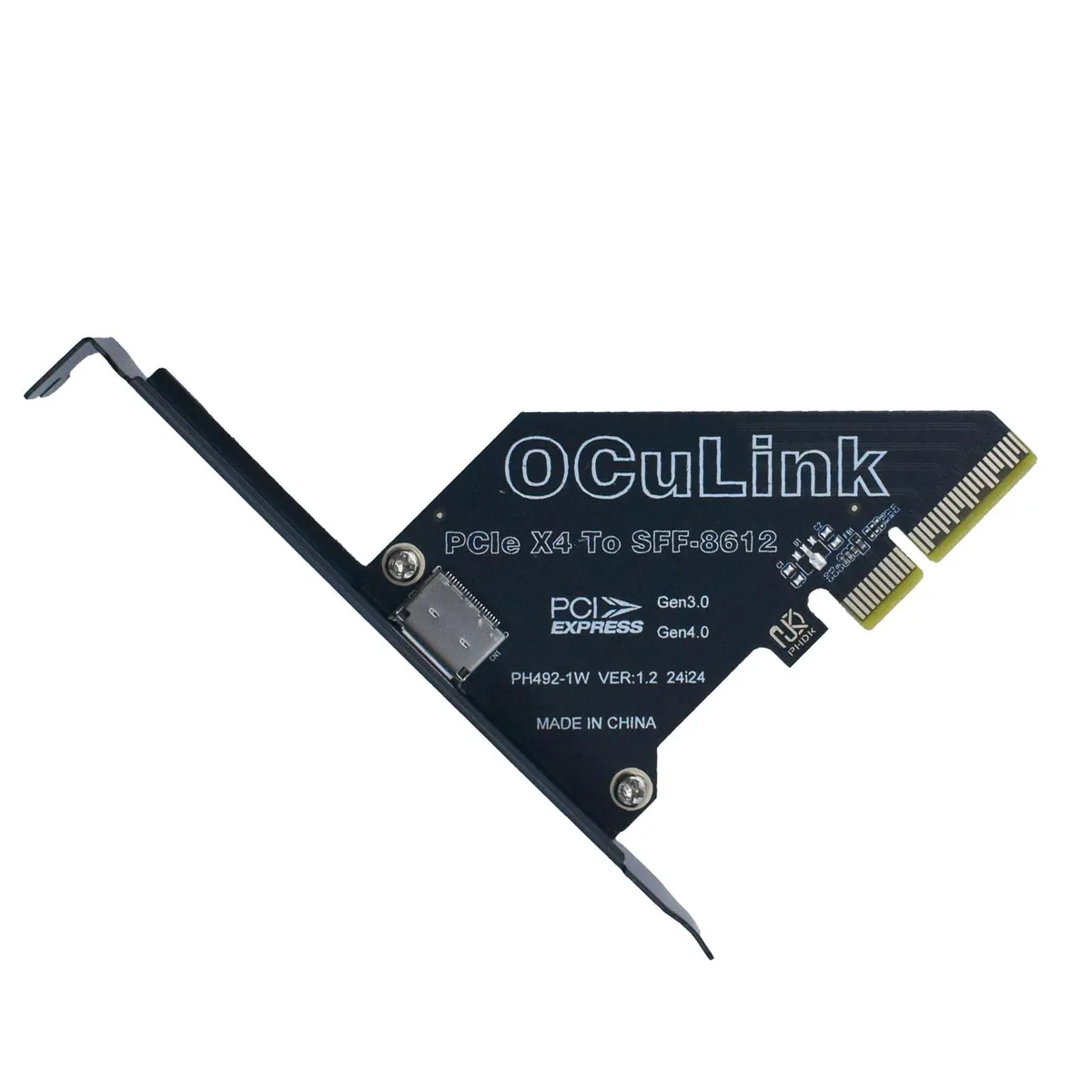 LetLinkSo LetLinkSo PCIe 4.0 x4 to Oculink SFF-8612 Adapter Card — foto del prodotto