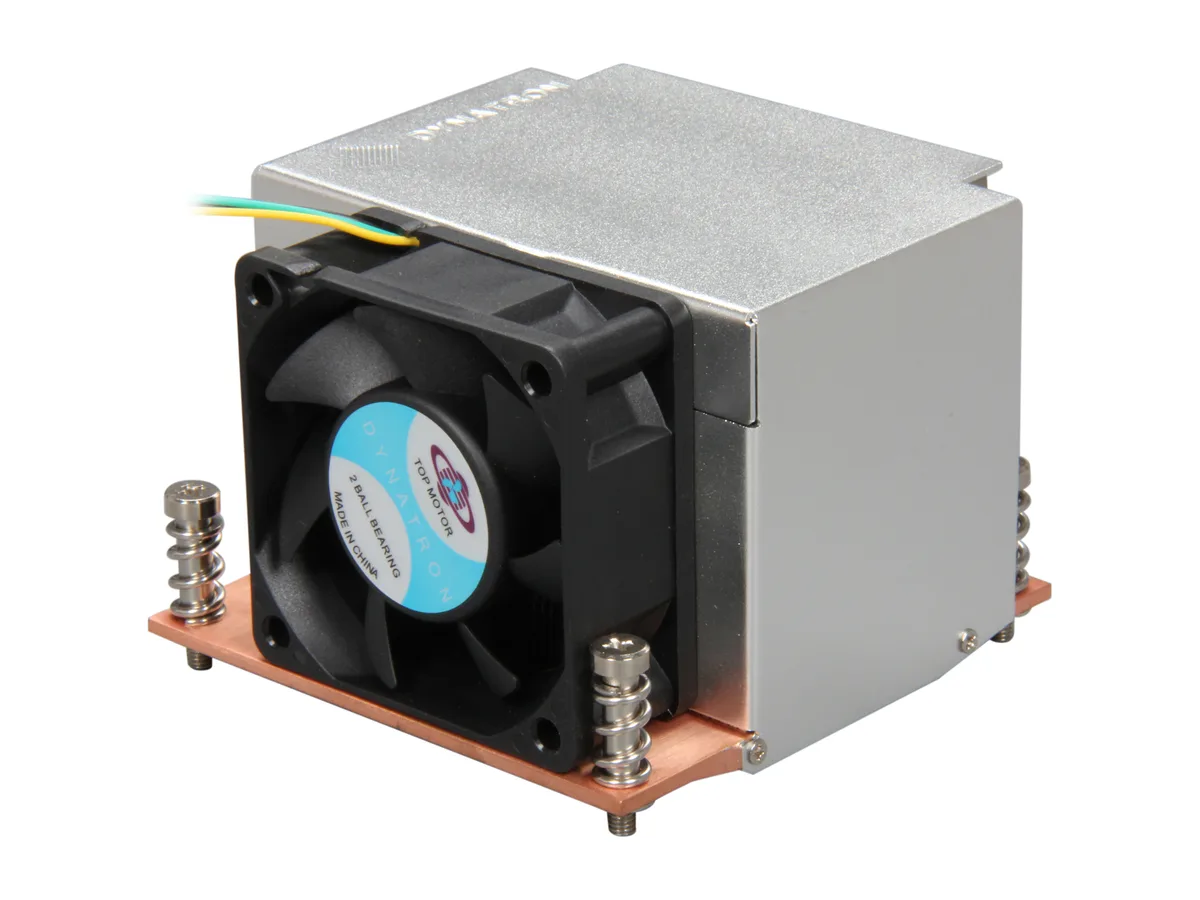 Dynatron Dynatron R5 60mm 2 Ball Bearing CPU Cooler LGA 2011 — photo du produit