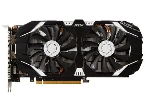 MSI MSI GeForce GTX 1060 6GT OCV1 G10606TC1 6144MB 192Bit graphics card — product photo