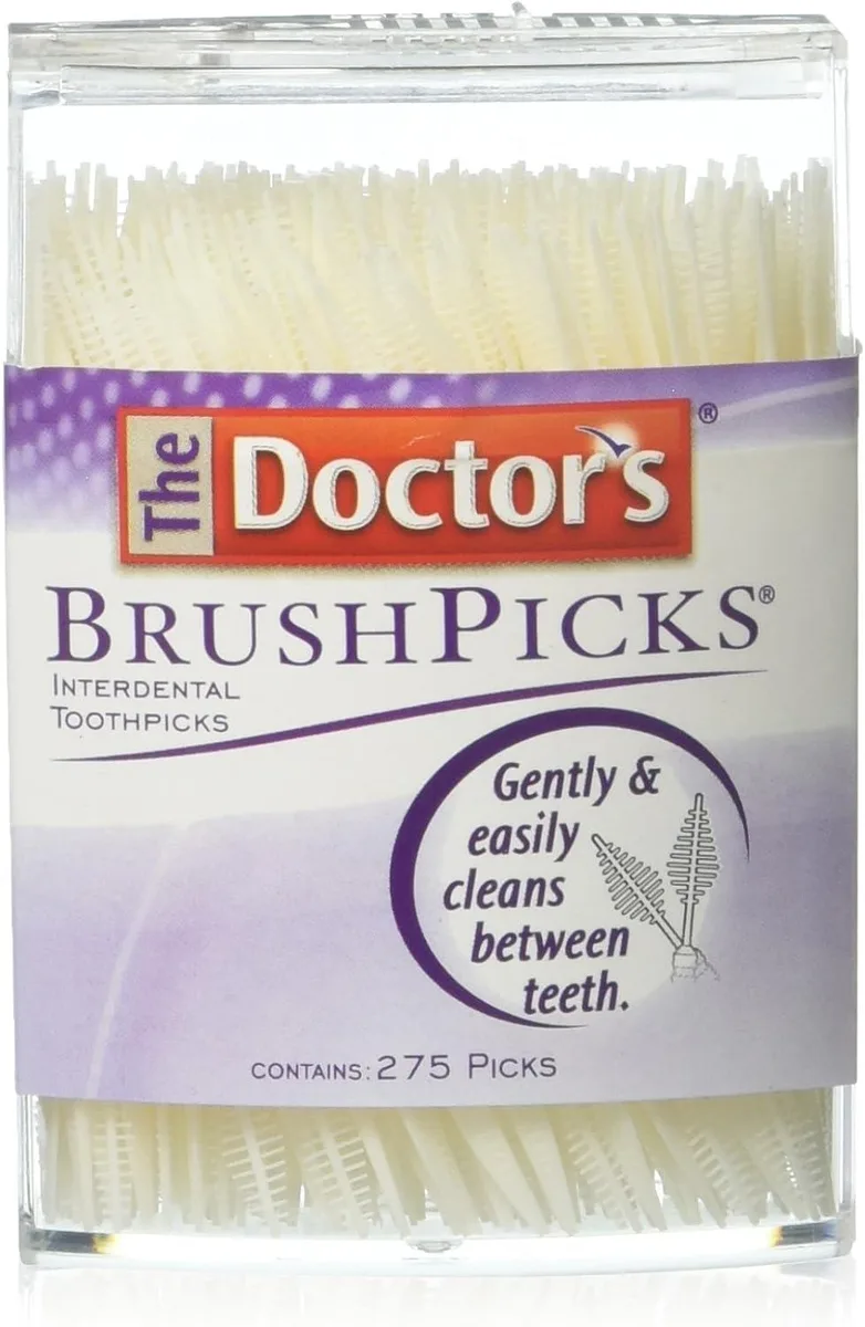  Waterpik BrushPicks Interdental Toothpicks The Doctor's 275 pieces — product photo