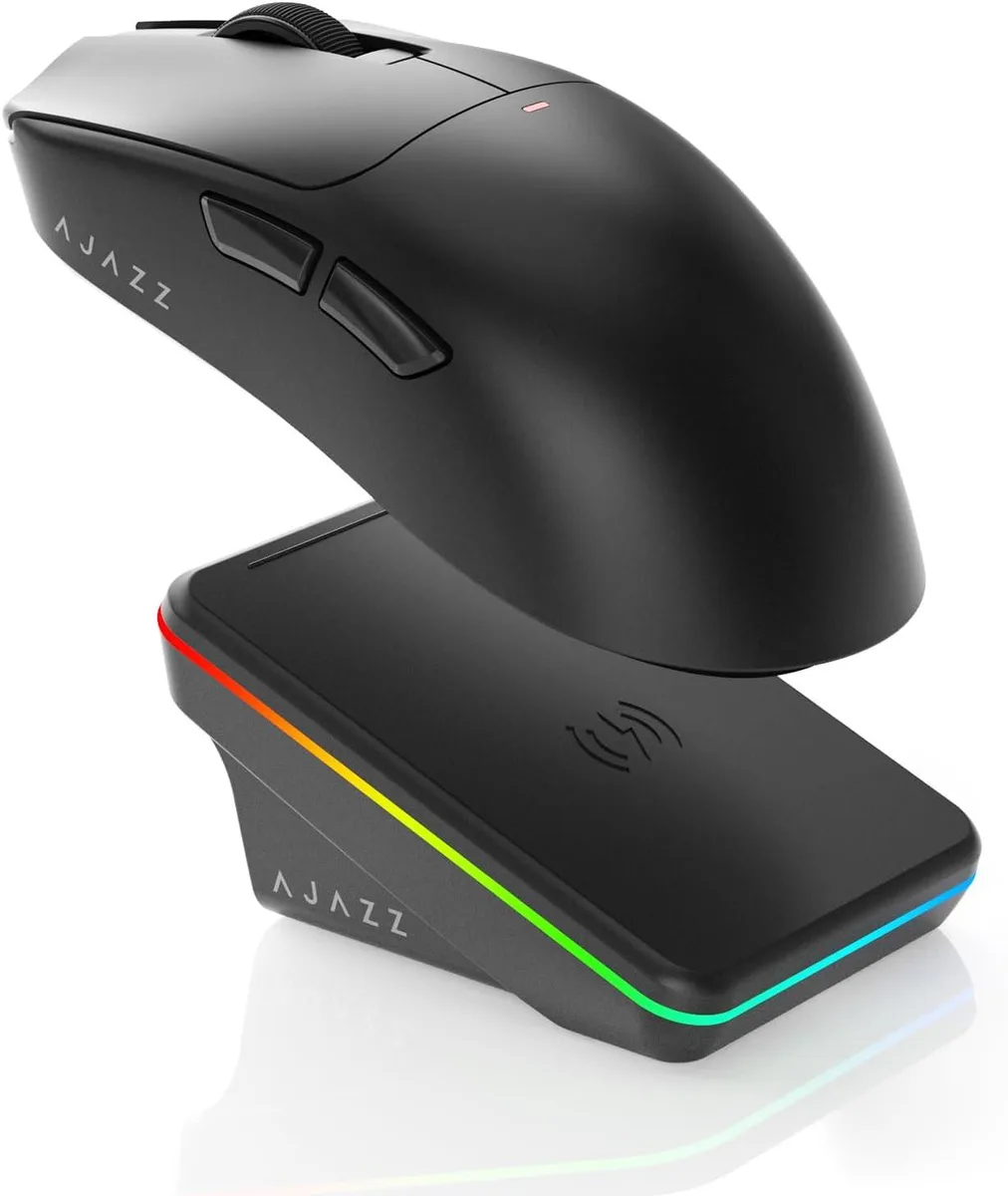 AUTYUE AUTYUE AJ200P Tri-Mode Gaming Mouse 24000 DPI 65g Black — tuotekuva