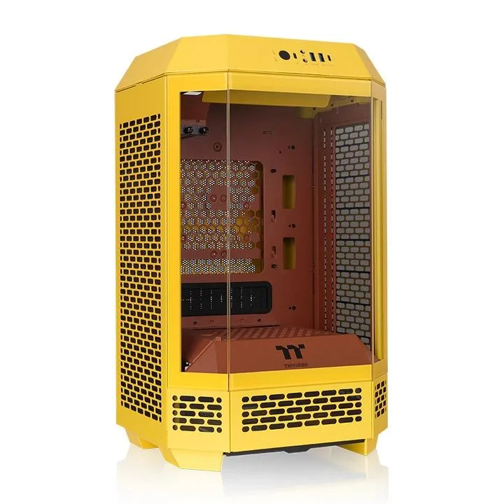 Thermaltake Thermaltake Tower 250 mITX Mini Tower PC Case Butter Caramel CA-1Z9-00SMWN-00 — product photo
