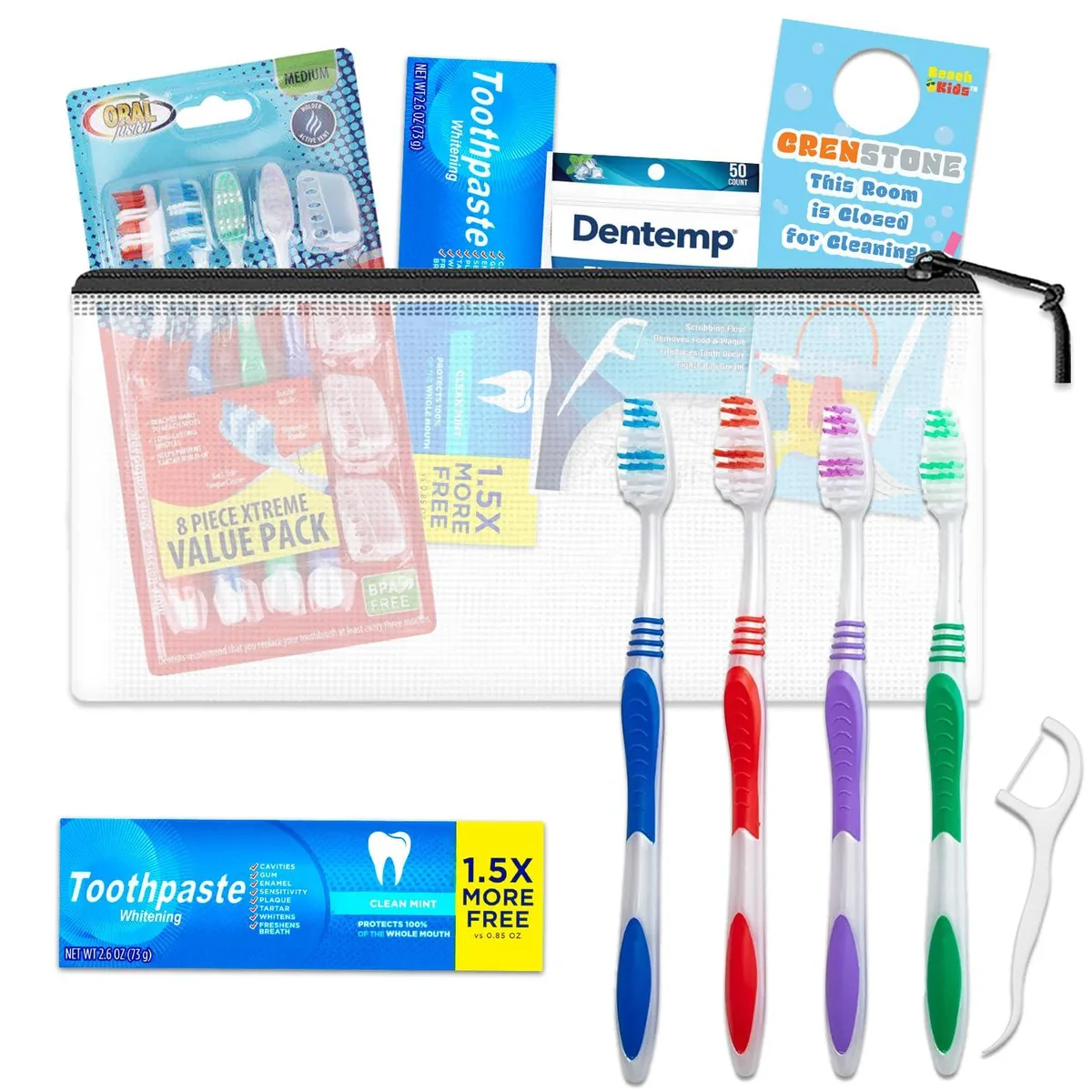  Waterpik Travel Toothbrush Set Graydon Hall oral care — product photo