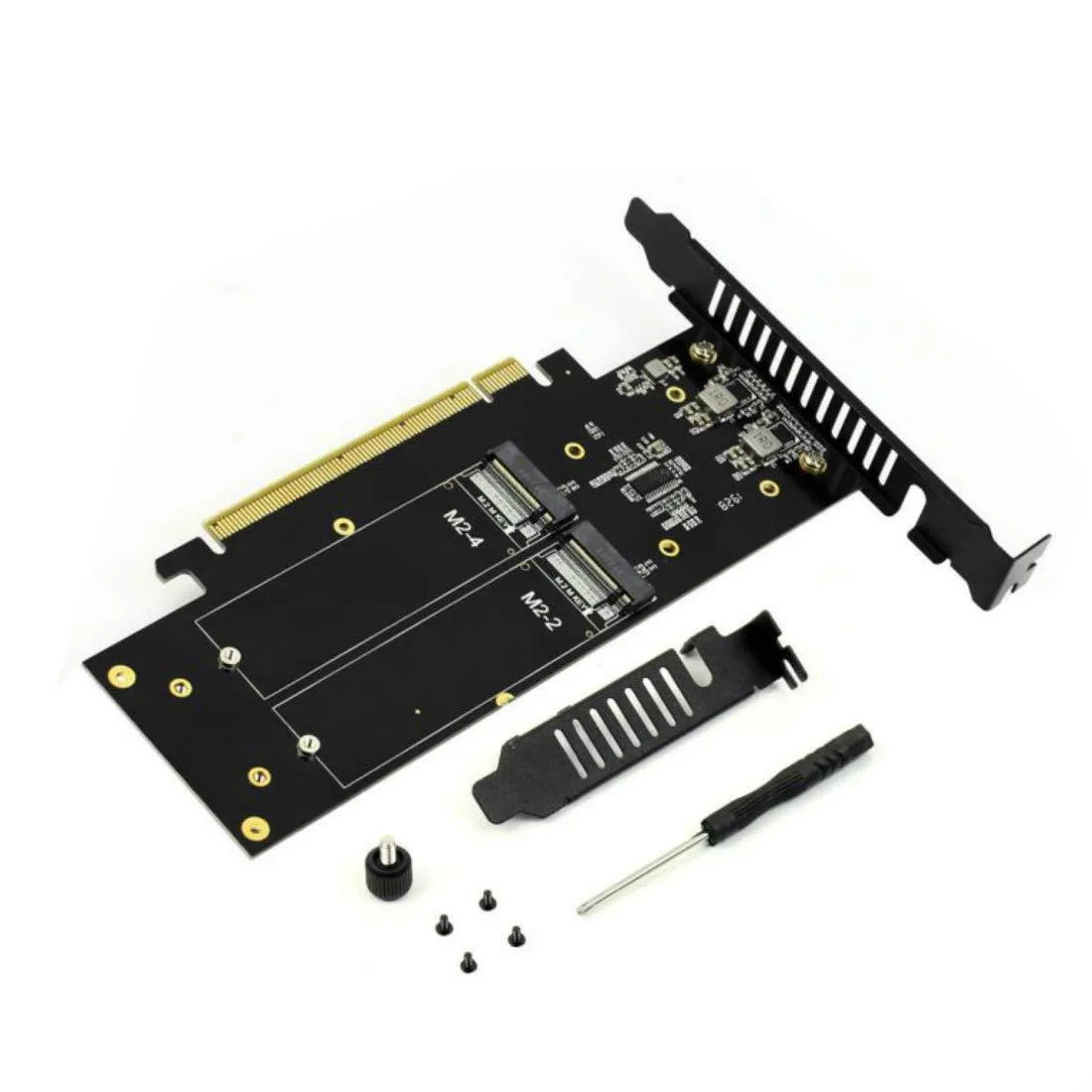 Vszerda Vszerda iHyper M2 X16 PCIe 4.0 4x NVMe Card with Aluminium Heatsink — صورة المنتج