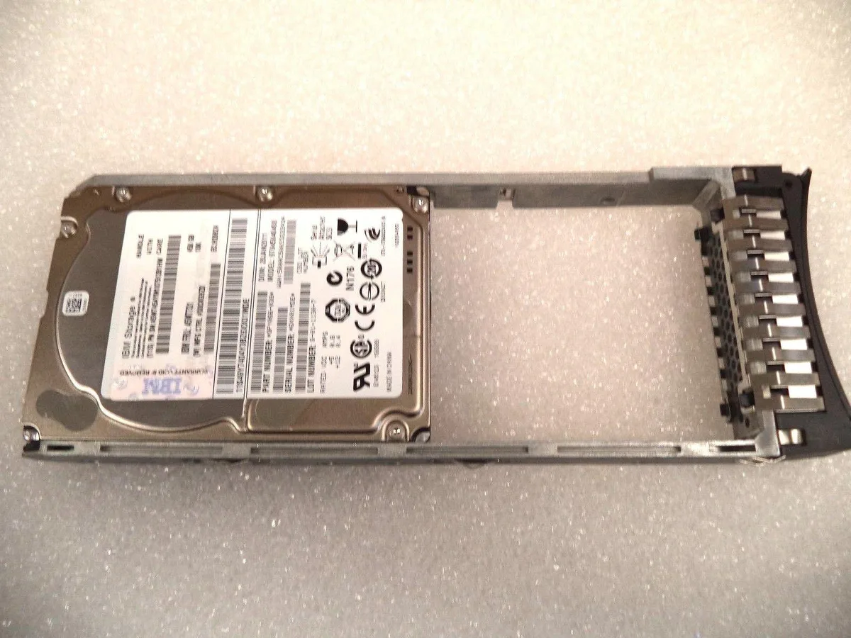 IBM 2.5 inch SAS hard drive with server cradle