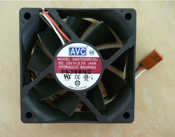 OEM Industries OEM Industries DA07020R12U 70mm Maglev 3 Pin CPU cooler — 제품 사진