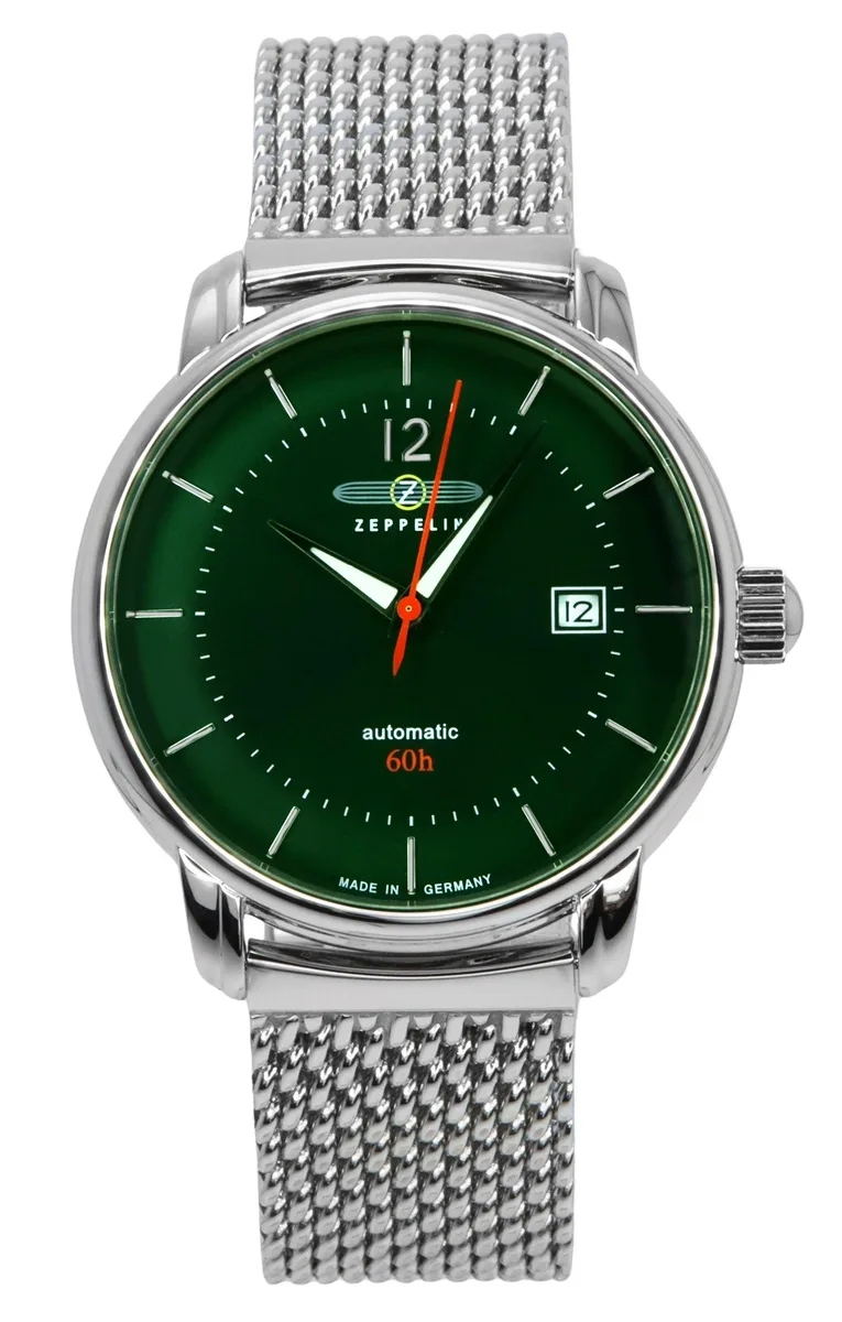 Graf Zeppelin Graf Zeppelin LZ120 Bodensee 8160M4 Green Dial Automatic Watch — product photo