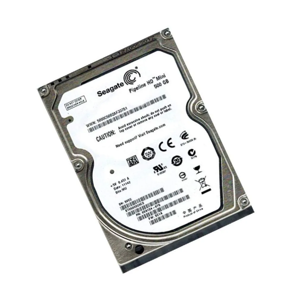 Seagate Seagate ST9500323CS 500GB 5400 RPM 8MB Cache SATA 3.0Gb/s 2.5" laptop hard drive — תמונת המוצר