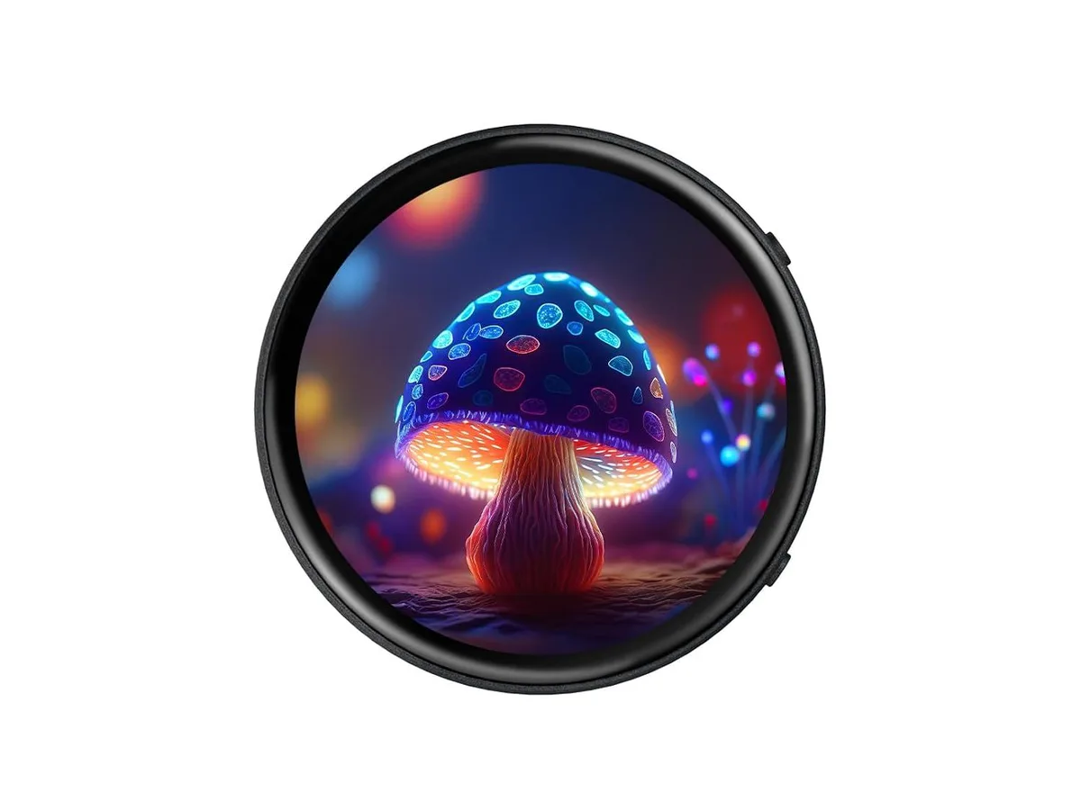 LORDWORLD LORDWORLD ESP32-S3 1.75inch AMOLED Round Touch Display Development Board 466×466 16.7M Color — foto produk