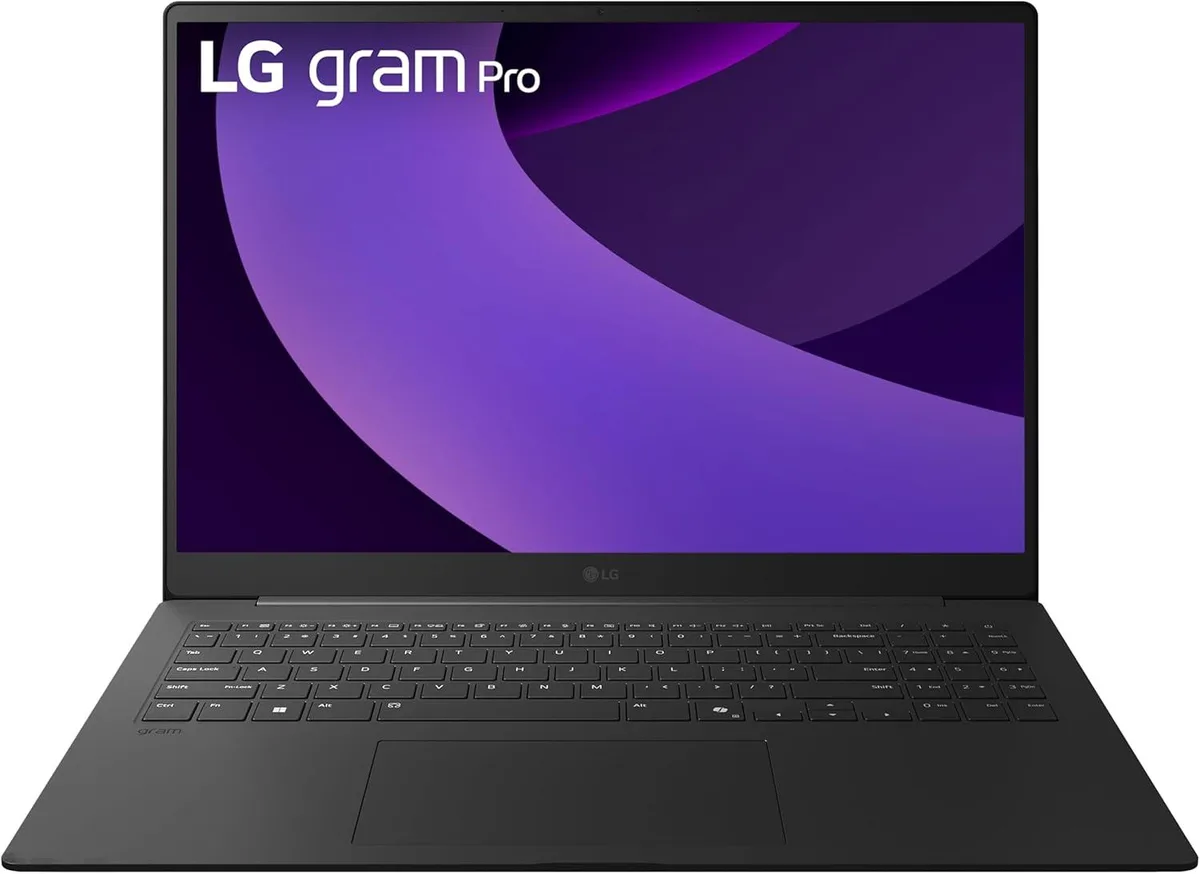 LG Electronics LG gram Pro 16Z90TS-G.AUG7U1 laptop, Intel Core Ultra 7 258V, 32 GB, 2 TB, Gray — photo du produit