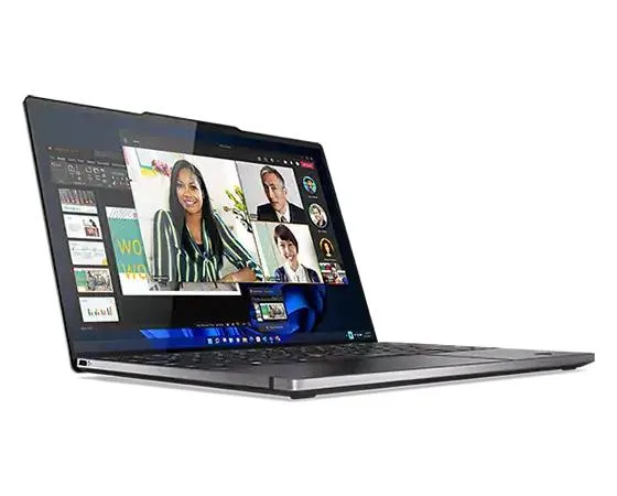 13.3 inch laptop in recycled aluminium or vegan leather finish