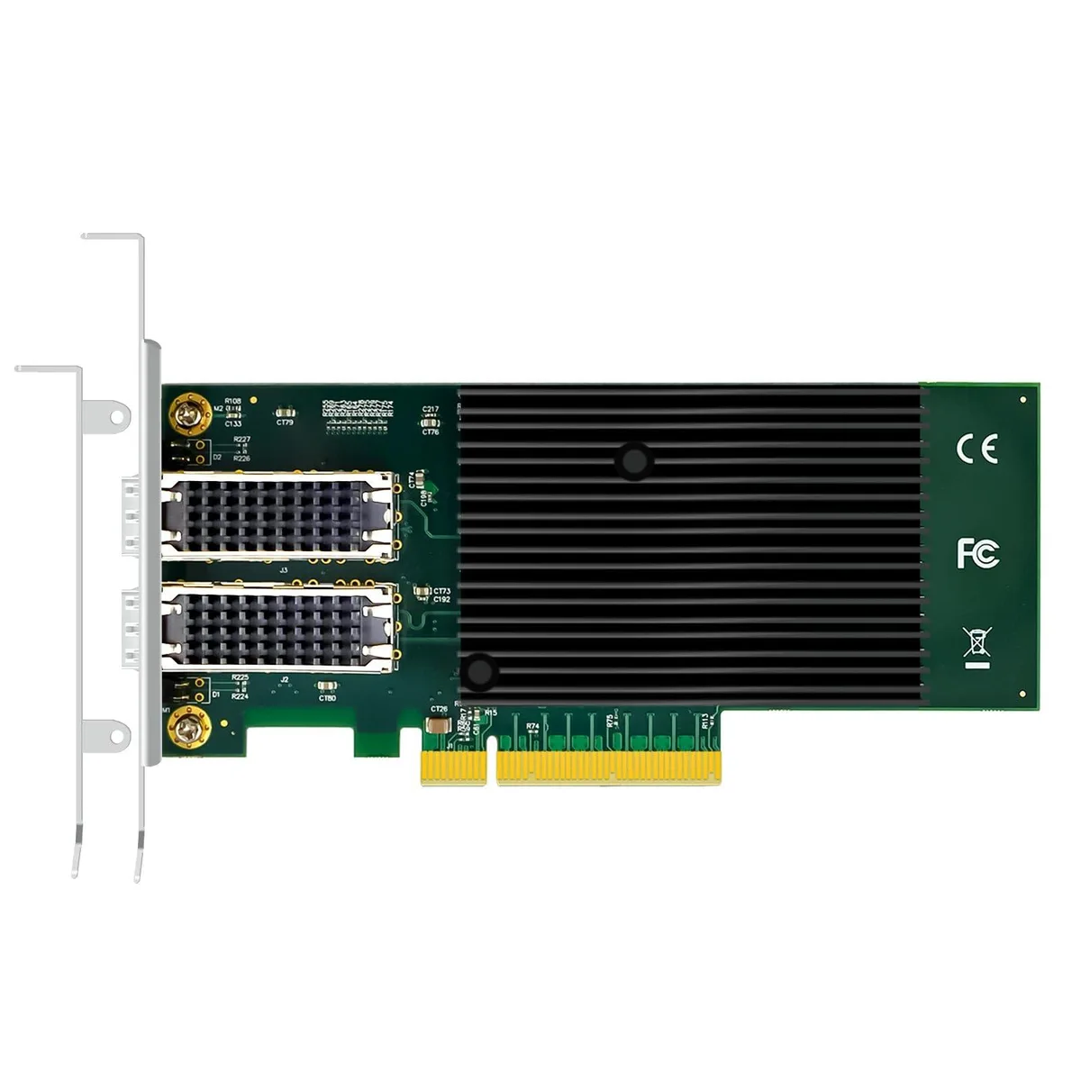 C&amp;N C&amp;N ST7218 2-port 10G SFP+ network card Intel X710 PCIe 3.0 x8 — صورة المنتج