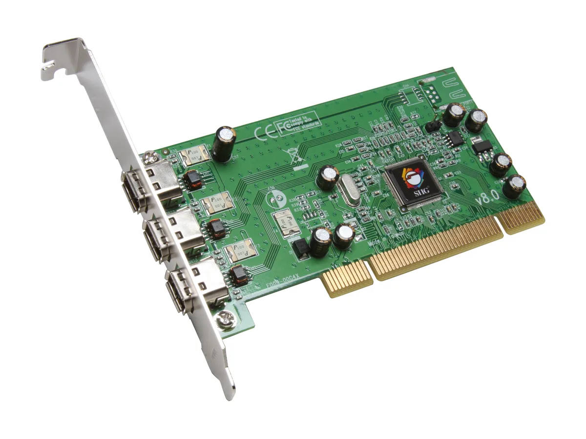 SIIG, Inc SIIG, Inc NN-400012-S8 3-port 1394A PCI expansion card — φωτογραφία προϊόντος