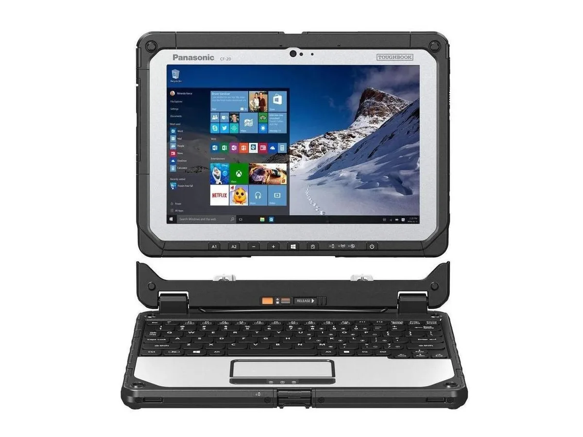 Panasonic Panasonic Toughbook CF-20 MK1 laptop 10.1" 1920x1200 1.10GHz 8GB 128GB — product photo
