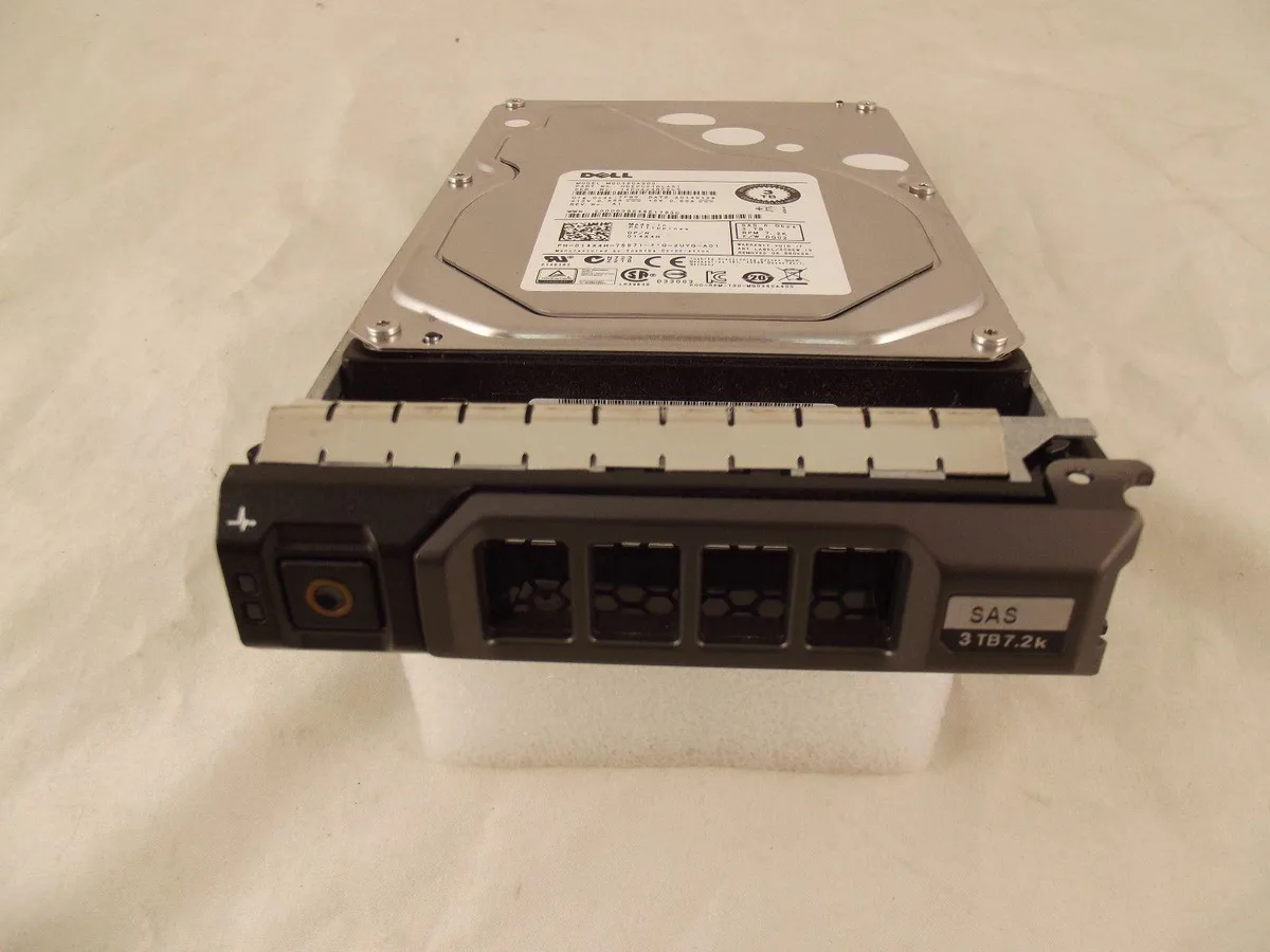 DELL DELL 14X4H 3TB 7200 RPM 3.5" SAS internal hard drive — foto del producto