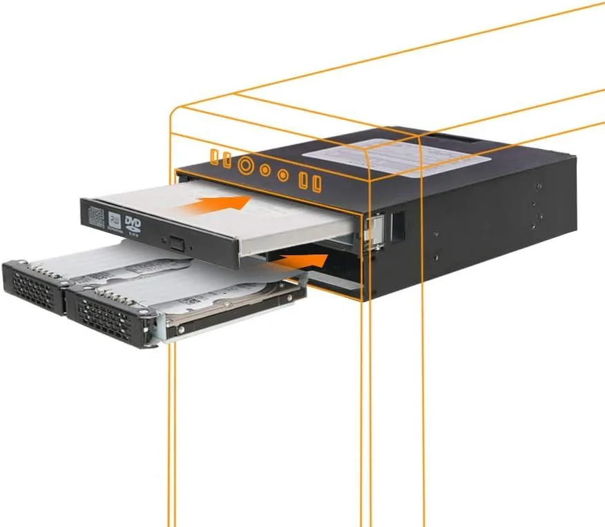 ICY DOCK ICY DOCK ToughArmor MB994IPO-3SB 2-Bay 2.5" SAS/SATA Rack Server — product photo