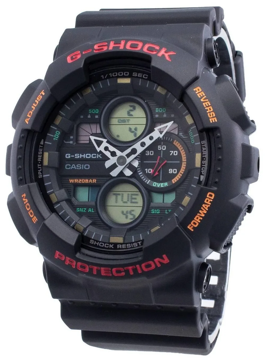CASIO CASIO G-Shock GA-140-1A4 watch 200m water-resistant 51.00mm case — product photo