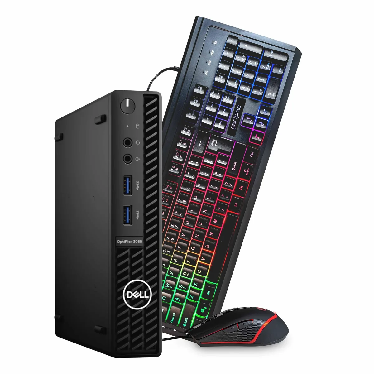Black Dell OptiPlex 3080 Mini PC compact desktop