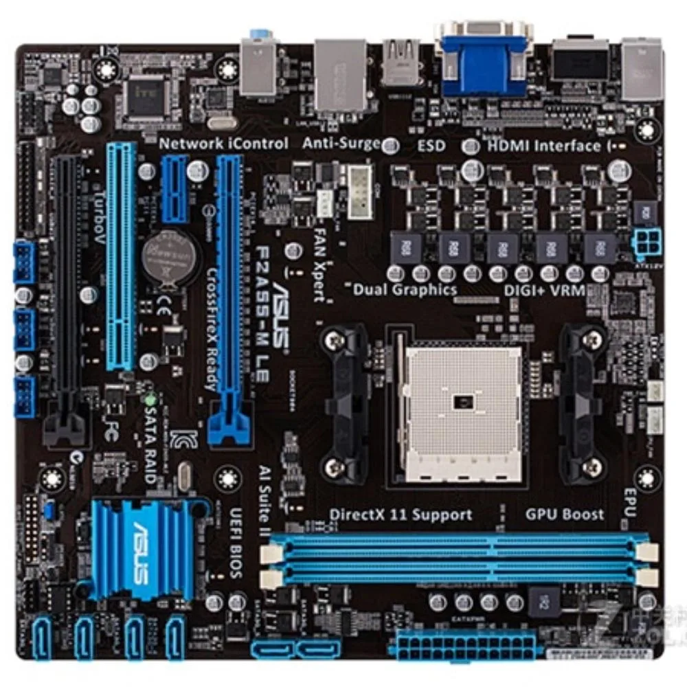 ASUS ASUS F2A55-M LE AMD Motherboard Socket FM2 DDR3 32GB — product photo