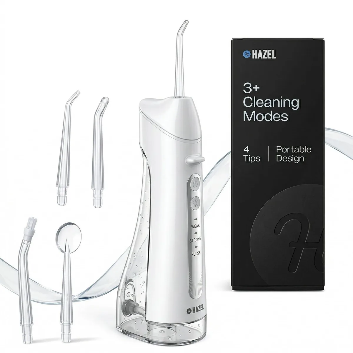  Waterpik Water Flosser E244-A-2 White 300ml 3 Modes 4 Tips — product photo