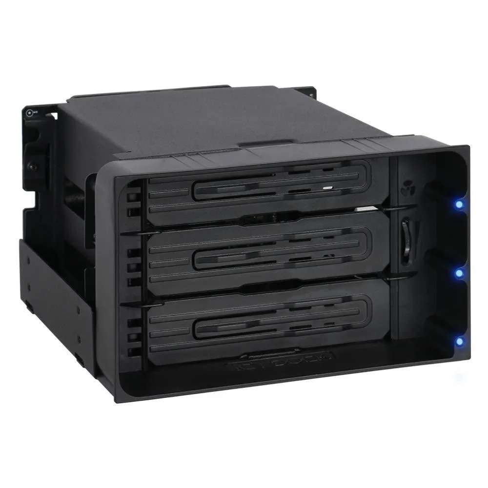 LORDWORLD LORDWORLD flexiDOCK MB830SP-B 3 Bay 3.5" SATA/SAS Hard Drive Adapter — product photo